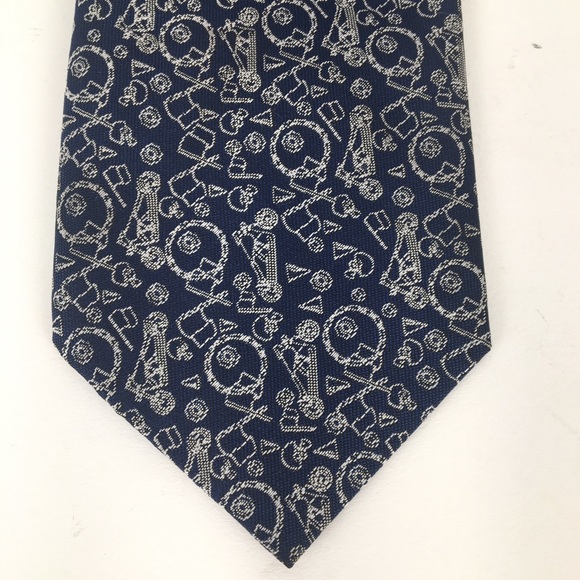 Moshiko racing theme pattern neck tie - Picture 1 of 3
